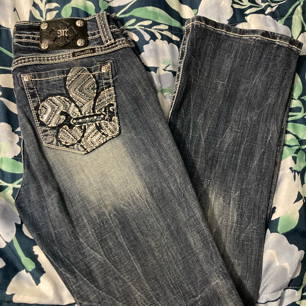 Miss Me Mid Rise Bootcut Jeans